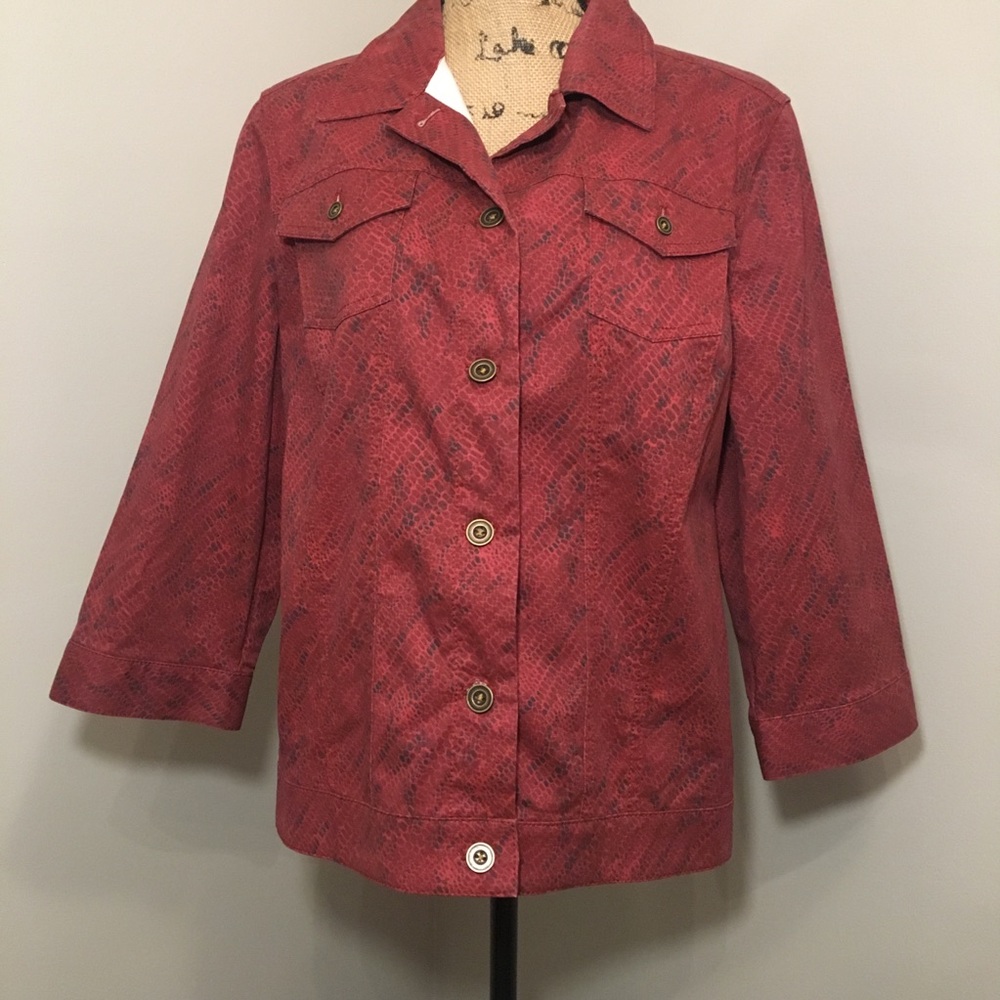 Chico’s Red Blazer